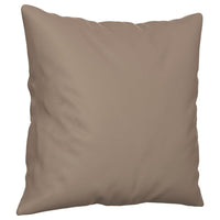 Thumbnail for Sofakissen 2 Stk. Taupe 40x40 cm Mikrofasergewebe