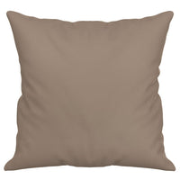 Thumbnail for Sofakissen 2 Stk. Taupe 40x40 cm Mikrofasergewebe