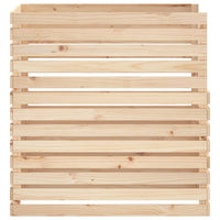 Thumbnail for Komposter 100x100x102 cm Massivholz Kiefer