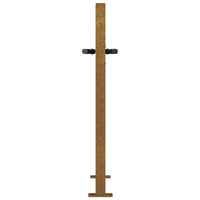 Thumbnail for Gartentor 105x80 cm Cortenstahl Bambus-Design