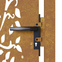 Thumbnail for Gartentor 105x130 cm Cortenstahl Baum-Design