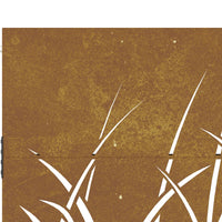 Thumbnail for Gartentor 85x100 cm Cortenstahl Gras-Design