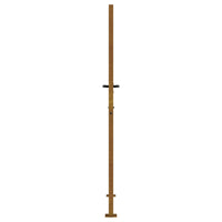 Thumbnail for Gartentor 105x205 cm Cortenstahl Bambus-Design