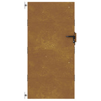 Thumbnail for Gartentor 85x200 cm Cortenstahl