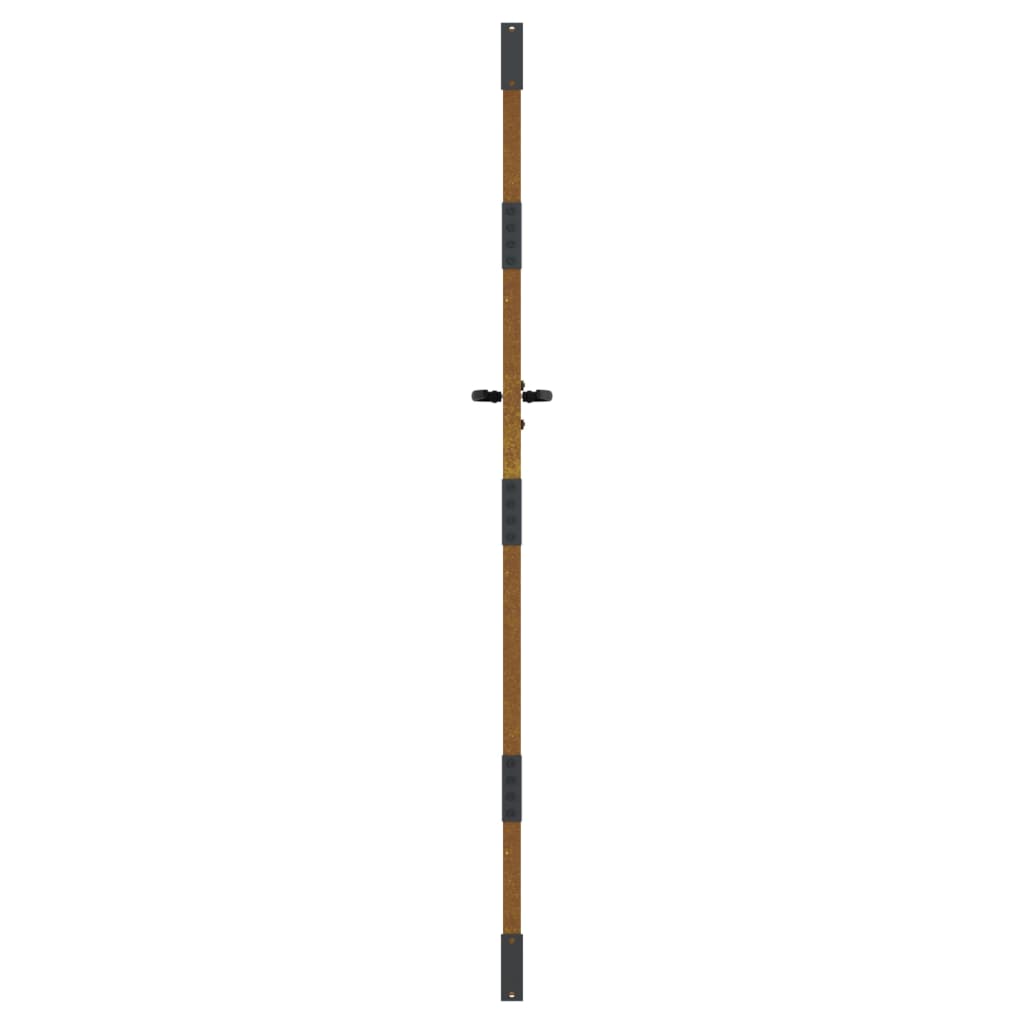 Gartentor 85x200 cm Cortenstahl