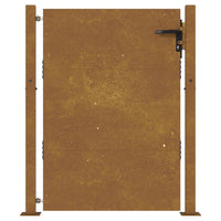 Thumbnail for Gartentor 105x155 cm Cortenstahl