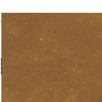 Thumbnail for Gartentor 105x205 cm Cortenstahl