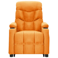 Thumbnail for Massagesessel mit Aufstehhilfe Gelb Stoff