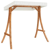 Thumbnail for Hollywoodschaukel mit Dach Massivholz Fichte mit Teak-Finish