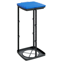 Thumbnail for Müllsackständer 2 Stk. Schwarz und Blau 60 L PP