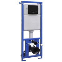 Thumbnail for Wand-WC Spülrandlos Unterputz-Spülkasten Schwarz Keramik