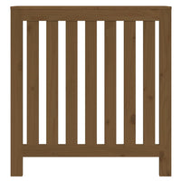 Thumbnail for Heizkörperverkleidung Honigbraun 79,5x19x84cm Massivholz Kiefer