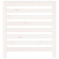 Thumbnail for Heizkörperverkleidung Weiß 79,5x19x84 cm Massivholz Kiefer