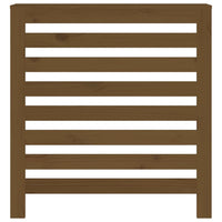 Thumbnail for Heizkörperverkleidung Honigbraun 79,5x19x84cm Massivholz Kiefer