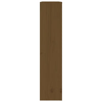 Thumbnail for Heizkörperverkleidung Honigbraun 79,5x19x84cm Massivholz Kiefer
