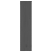 Thumbnail for Heizkörperverkleidung Grau 169x19x84 cm Massivholz Kiefer