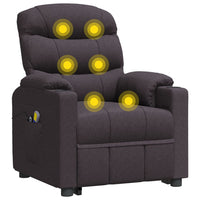 Thumbnail for Massagesessel mit Aufstehhilfe Dunkelbraun Stoff