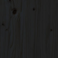 Thumbnail for Komposter Schwarz 82,5x82,5x99,5 cm Massivholz Kiefer
