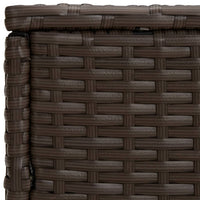 Thumbnail for Beistelltische 3 Stk. Braun Poly Rattan