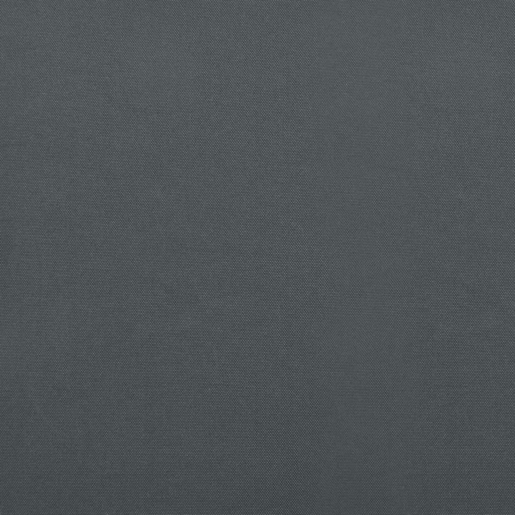 Gelenkarmmarkise Anthrazit 5x3 m Stoff und Aluminium