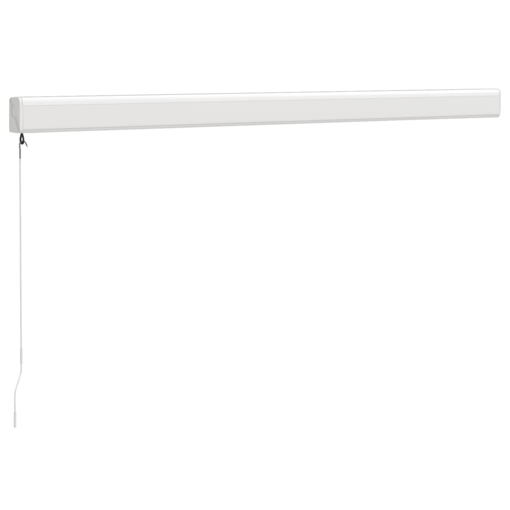 Gelenkarmmarkise Blau und Weiß 3x2,5 m Stoff und Aluminium