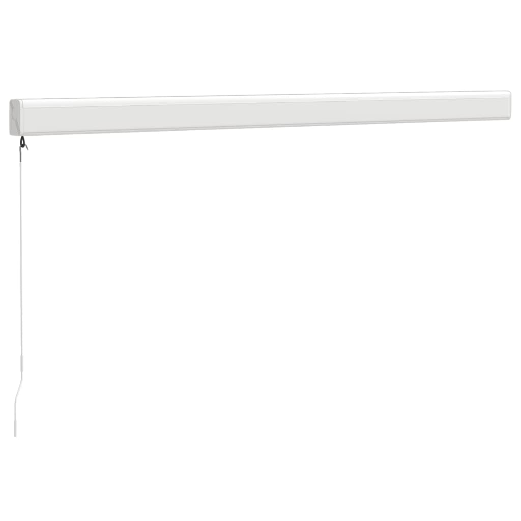 Gelenkarmmarkise Creme 3x2,5 m Stoff und Aluminium