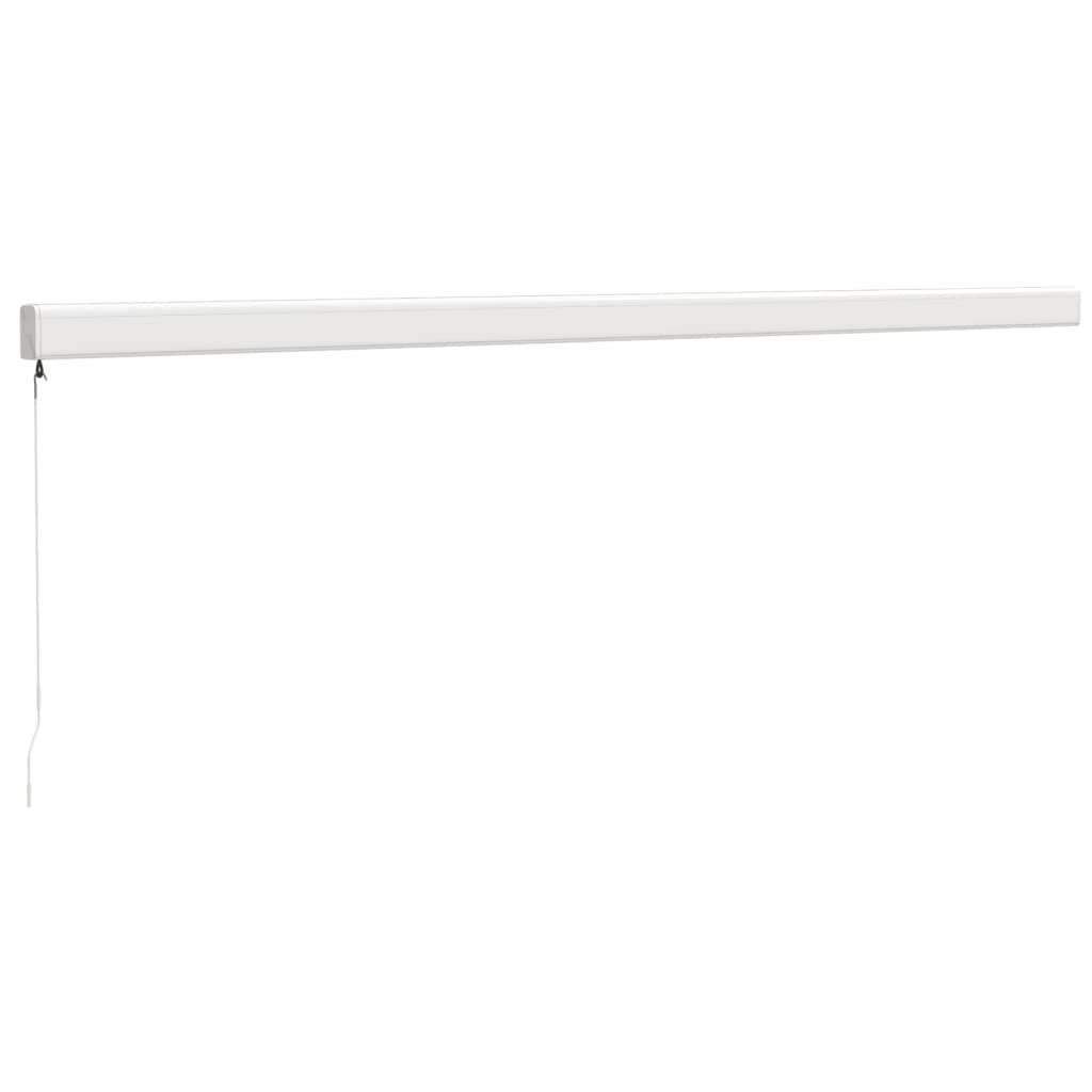 Gelenkarmmarkise Creme 5x3 m Stoff und Aluminium