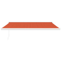 Thumbnail for Gelenkarmmarkise Orange und Braun 4,5x3 m Stoff und Aluminium