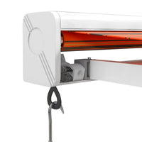 Thumbnail for Gelenkarmmarkise Orange und Braun 4,5x3 m Stoff und Aluminium