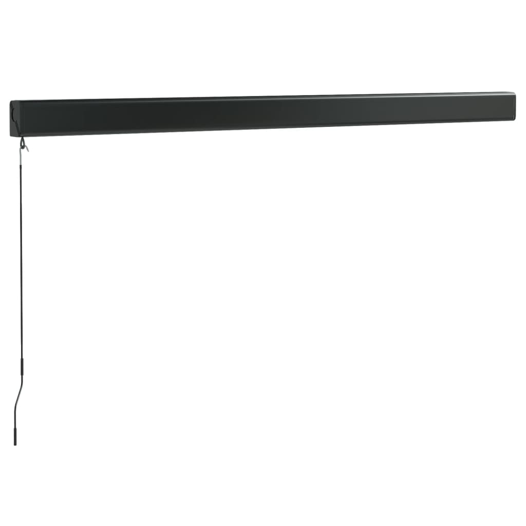Gelenkarmmarkise Blau und Weiß 3x2,5 m Stoff und Aluminium