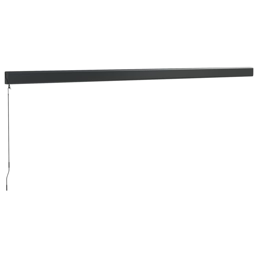 Gelenkarmmarkise Creme 5x3 m Stoff und Aluminium