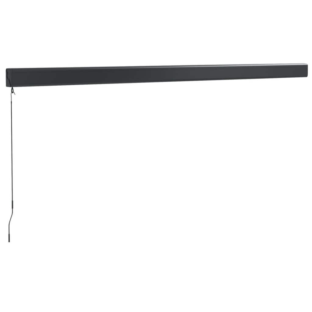 Gelenkarmmarkise Anthrazit 4,5x3 m Stoff und Aluminium