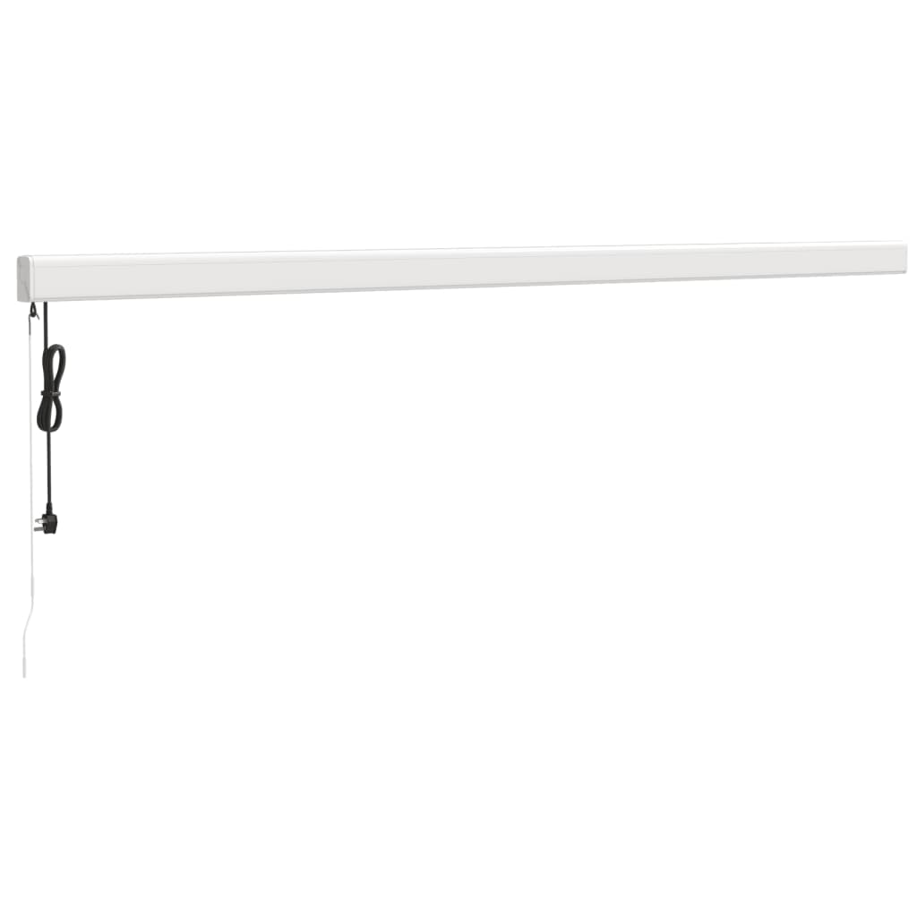 Gelenkarmmarkise Creme 5x3 m Stoff und Aluminium