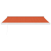 Thumbnail for Gelenkarmmarkise Orange und Braun 3x2,5 m Stoff und Aluminium