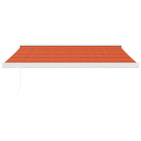 Thumbnail for Gelenkarmmarkise Orange und Braun 3,5x2,5 m Stoff und Aluminium