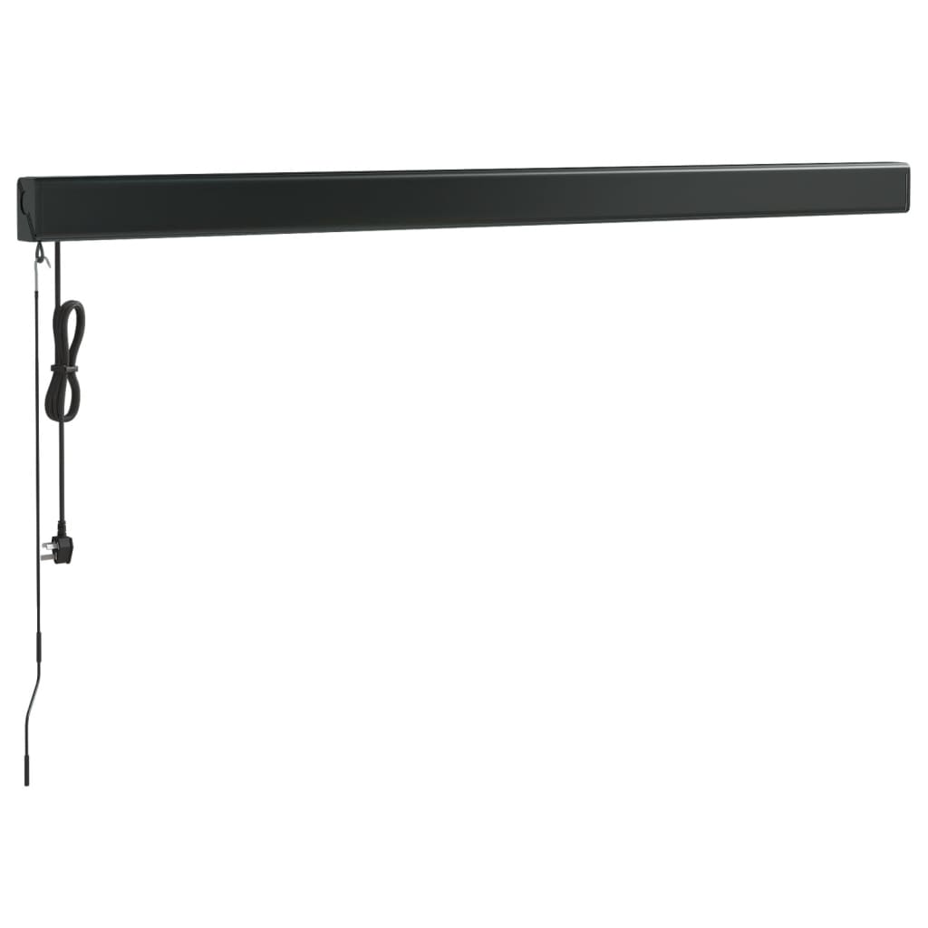 Gelenkarmmarkise Gelb und Weiß 3x2,5 m Stoff und Aluminium
