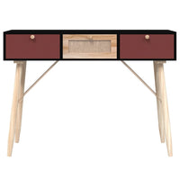 Thumbnail for Konsolentisch mit Schubladen 105x30x75 cm Holzwerkstoff
