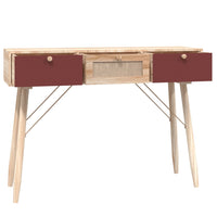 Thumbnail for Konsolentisch mit Schubladen 105x30x75 cm Holzwerkstoff