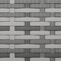 Thumbnail for Gartenhocker mit Kissen 4 Stk. Grau Poly Rattan