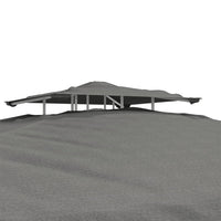 Thumbnail for Pavillon mit Doppeldach Anthrazit 3x3x2,68 m Stoff