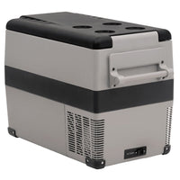 Thumbnail for Kühlbox mit Griff und Adapter Schwarz und Grau 35 L PP & PE