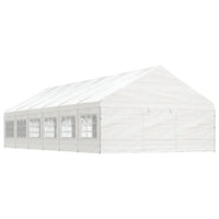 Thumbnail for Pavillon mit Dach Weiß 13,38x5,88x3,75 m Polyethylen
