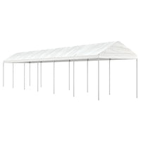 Thumbnail for Pavillon mit Dach Weiß 13,38x2,28x2,69 m Polyethylen