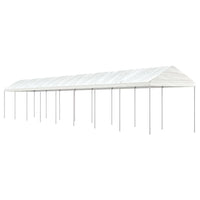 Thumbnail for Pavillon mit Dach Weiß 17,84x2,28x2,69 m Polyethylen