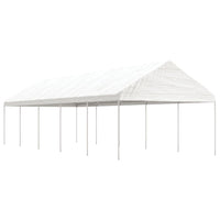 Thumbnail for Pavillon mit Dach Weiß 11,15x4,08x3,22 m Polyethylen