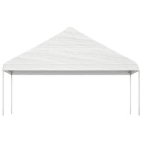 Thumbnail for Pavillon mit Dach Weiß 6,69x5,88x3,75 m Polyethylen