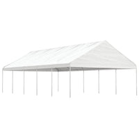 Thumbnail for Pavillon mit Dach Weiß 11,15x5,88x3,75 m Polyethylen