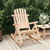 Thumbnail for Garten-Schaukelstuhl 69x96x101 cm Massivholz Fichte