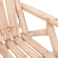 Thumbnail for Gartenbank 2-Sitzer 119x85x98 cm Massivholz Fichte