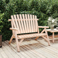 Thumbnail for Gartenbank 2-Sitzer 119x85x98 cm Massivholz Fichte